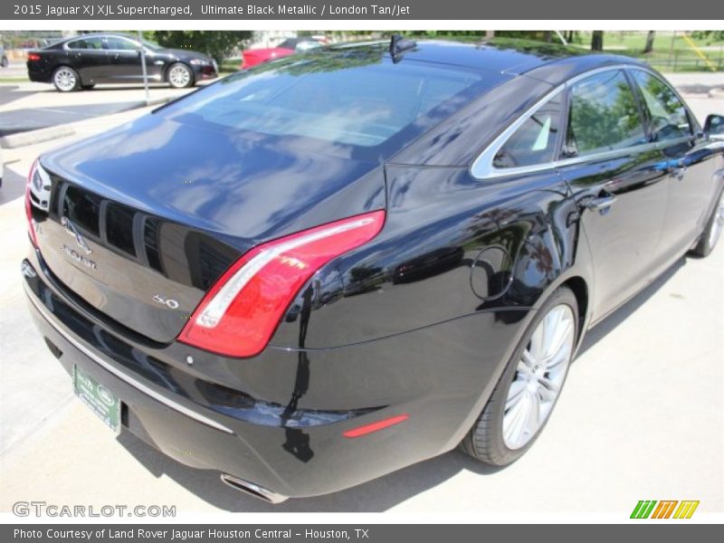 Ultimate Black Metallic / London Tan/Jet 2015 Jaguar XJ XJL Supercharged