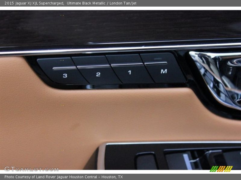 Ultimate Black Metallic / London Tan/Jet 2015 Jaguar XJ XJL Supercharged