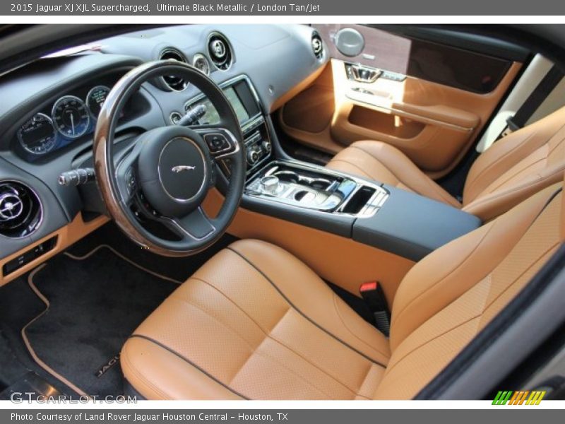  2015 XJ XJL Supercharged London Tan/Jet Interior