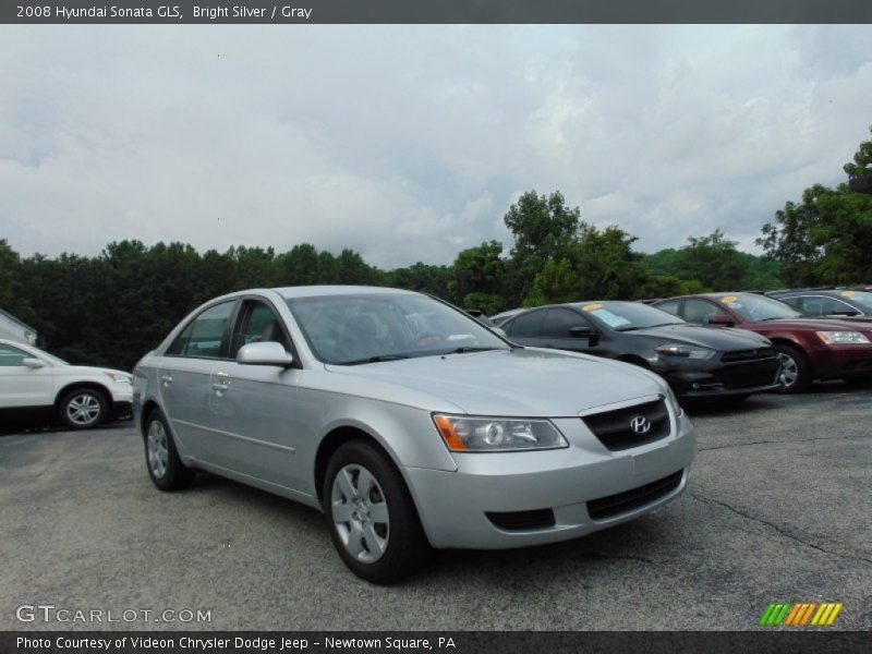 Front 3/4 View of 2008 Sonata GLS