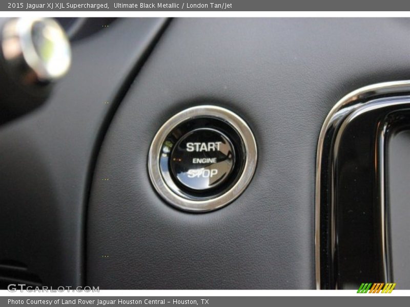 Ultimate Black Metallic / London Tan/Jet 2015 Jaguar XJ XJL Supercharged