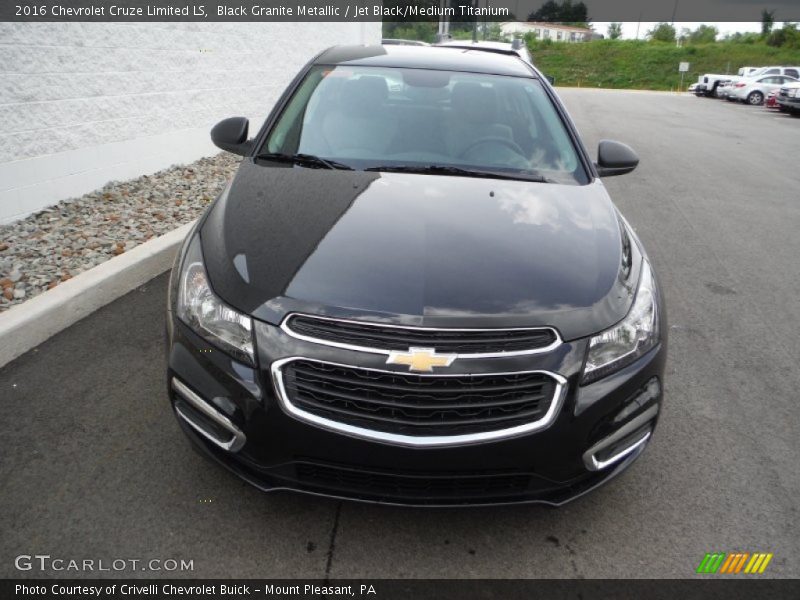 Black Granite Metallic / Jet Black/Medium Titanium 2016 Chevrolet Cruze Limited LS