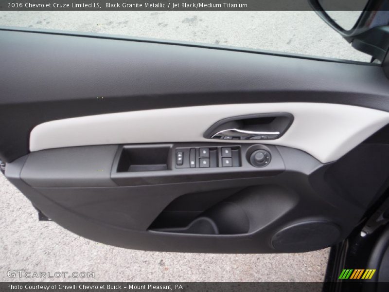 Black Granite Metallic / Jet Black/Medium Titanium 2016 Chevrolet Cruze Limited LS