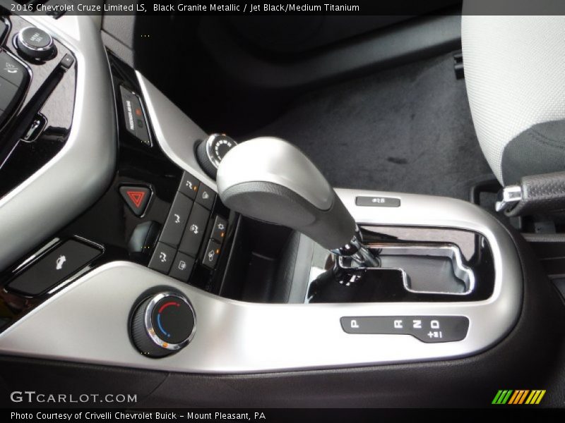 Black Granite Metallic / Jet Black/Medium Titanium 2016 Chevrolet Cruze Limited LS