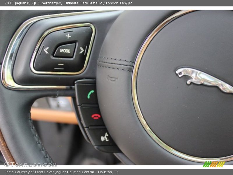 Controls of 2015 XJ XJL Supercharged