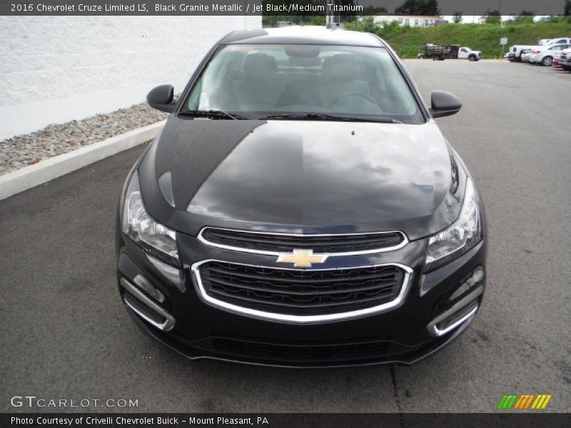 Black Granite Metallic / Jet Black/Medium Titanium 2016 Chevrolet Cruze Limited LS