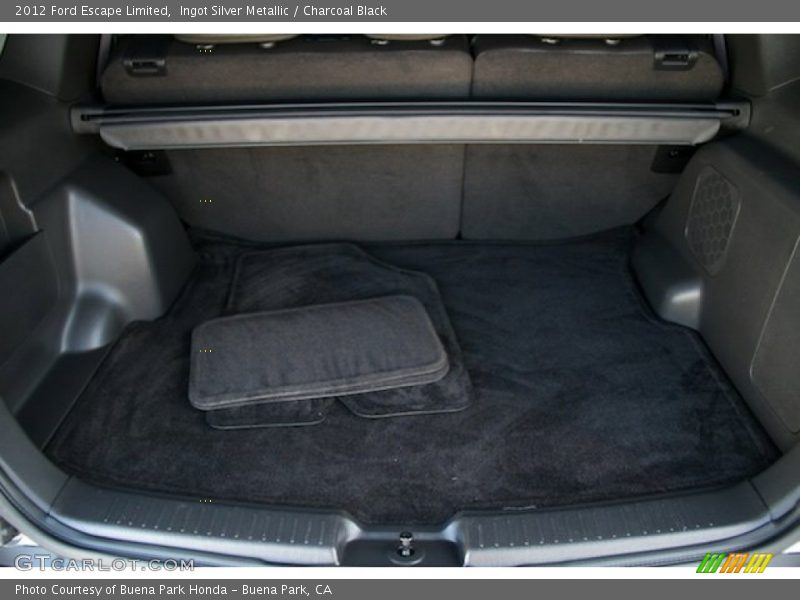 Ingot Silver Metallic / Charcoal Black 2012 Ford Escape Limited