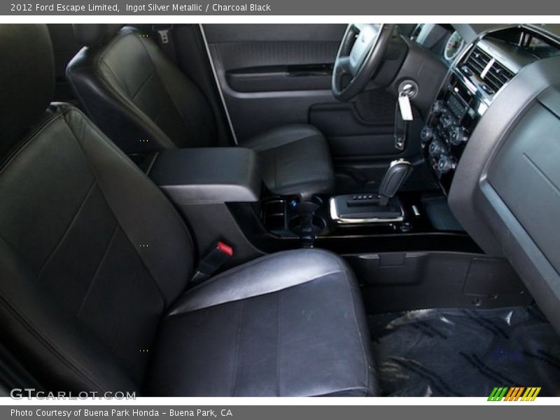 Ingot Silver Metallic / Charcoal Black 2012 Ford Escape Limited