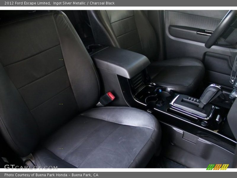 Ingot Silver Metallic / Charcoal Black 2012 Ford Escape Limited