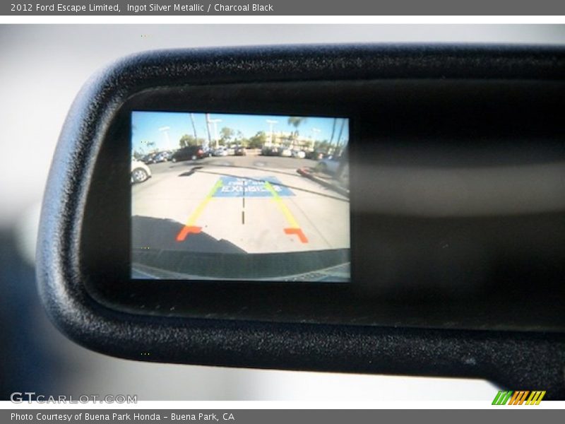 Ingot Silver Metallic / Charcoal Black 2012 Ford Escape Limited