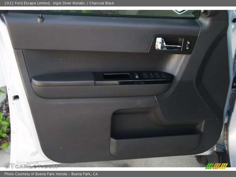 Ingot Silver Metallic / Charcoal Black 2012 Ford Escape Limited