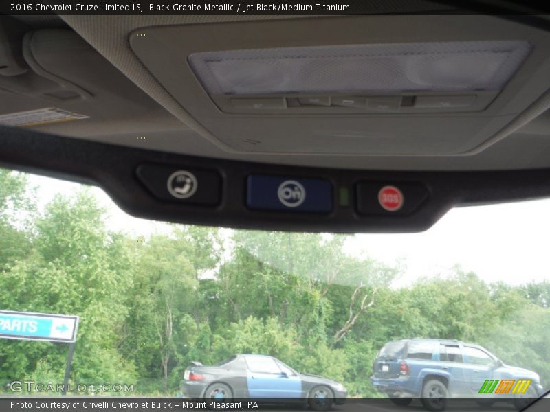 Black Granite Metallic / Jet Black/Medium Titanium 2016 Chevrolet Cruze Limited LS