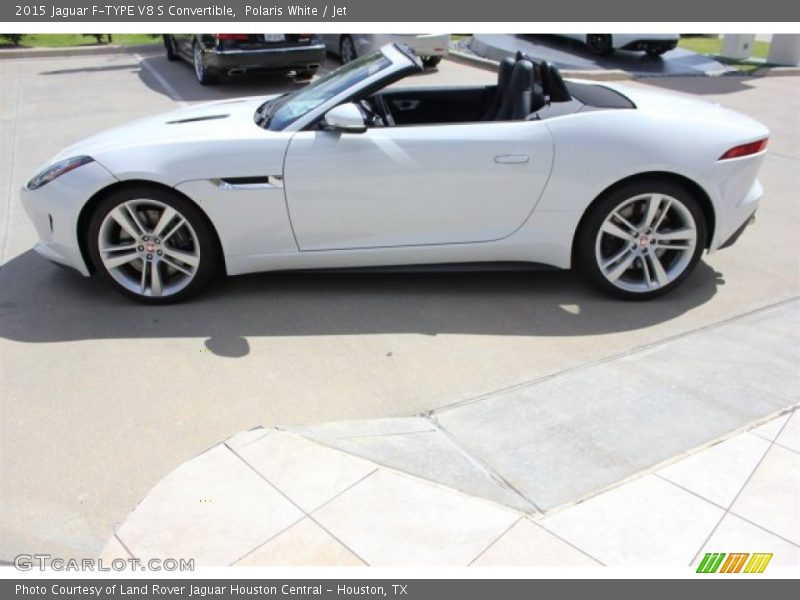  2015 F-TYPE V8 S Convertible Polaris White