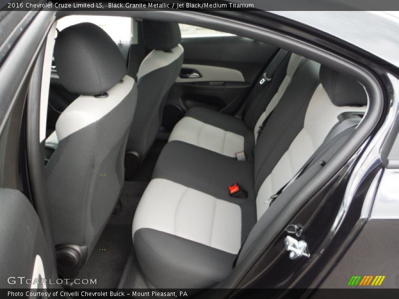 Black Granite Metallic / Jet Black/Medium Titanium 2016 Chevrolet Cruze Limited LS