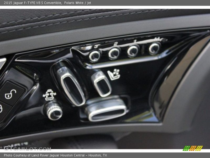 Controls of 2015 F-TYPE V8 S Convertible