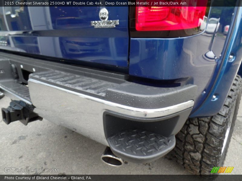 Deep Ocean Blue Metallic / Jet Black/Dark Ash 2015 Chevrolet Silverado 2500HD WT Double Cab 4x4