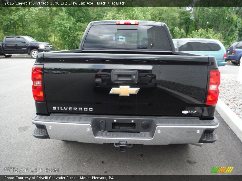 Black / Jet Black 2015 Chevrolet Silverado 1500 LTZ Crew Cab 4x4