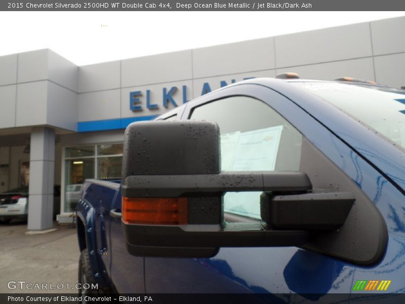 Deep Ocean Blue Metallic / Jet Black/Dark Ash 2015 Chevrolet Silverado 2500HD WT Double Cab 4x4