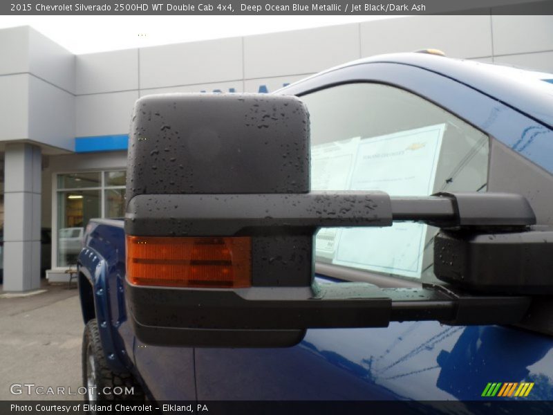 Deep Ocean Blue Metallic / Jet Black/Dark Ash 2015 Chevrolet Silverado 2500HD WT Double Cab 4x4