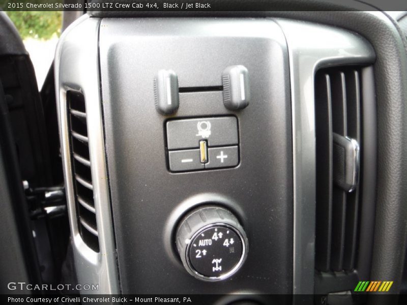Controls of 2015 Silverado 1500 LTZ Crew Cab 4x4