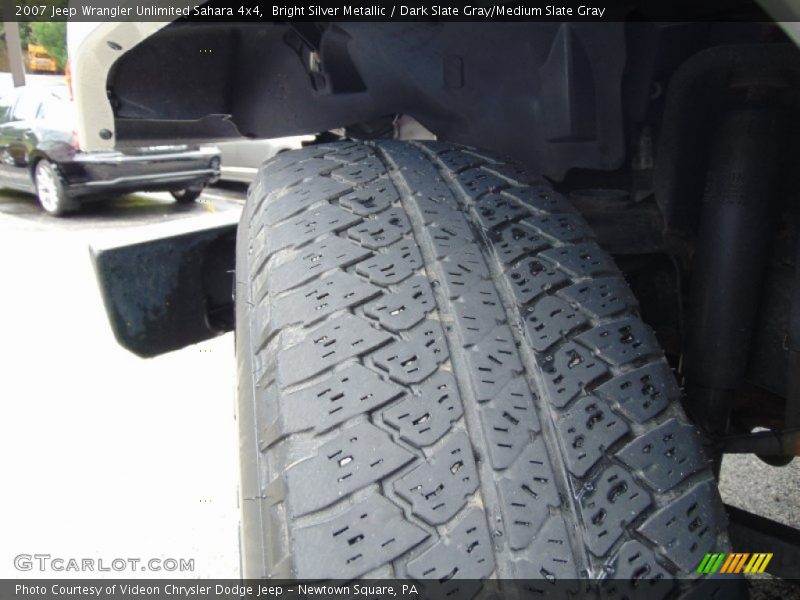 Bright Silver Metallic / Dark Slate Gray/Medium Slate Gray 2007 Jeep Wrangler Unlimited Sahara 4x4
