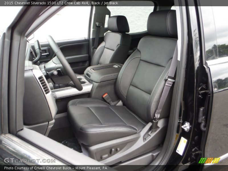 Front Seat of 2015 Silverado 1500 LTZ Crew Cab 4x4