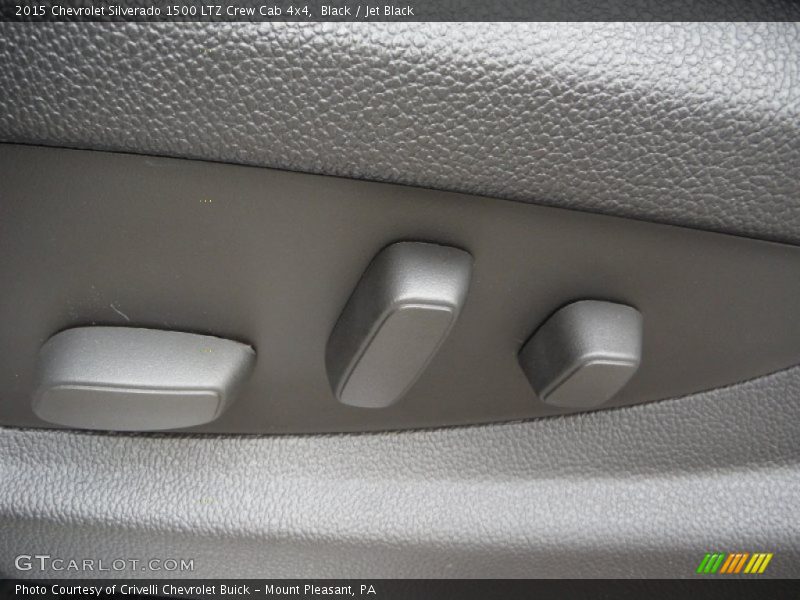 Black / Jet Black 2015 Chevrolet Silverado 1500 LTZ Crew Cab 4x4