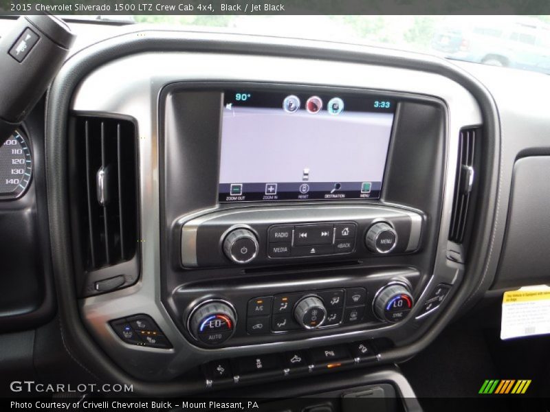 Controls of 2015 Silverado 1500 LTZ Crew Cab 4x4