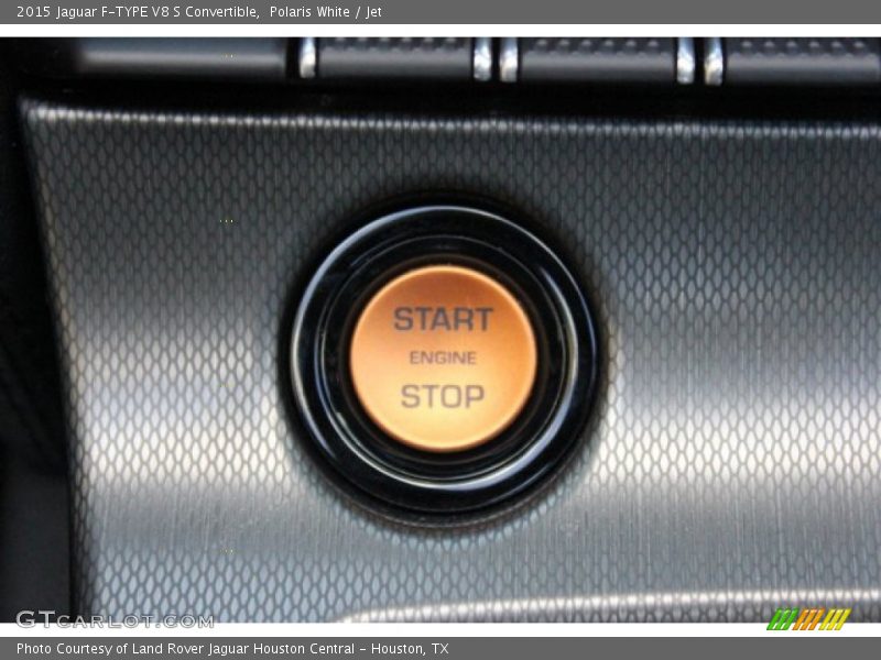 Controls of 2015 F-TYPE V8 S Convertible