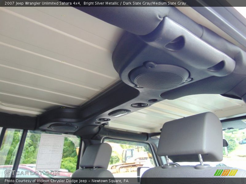 Bright Silver Metallic / Dark Slate Gray/Medium Slate Gray 2007 Jeep Wrangler Unlimited Sahara 4x4