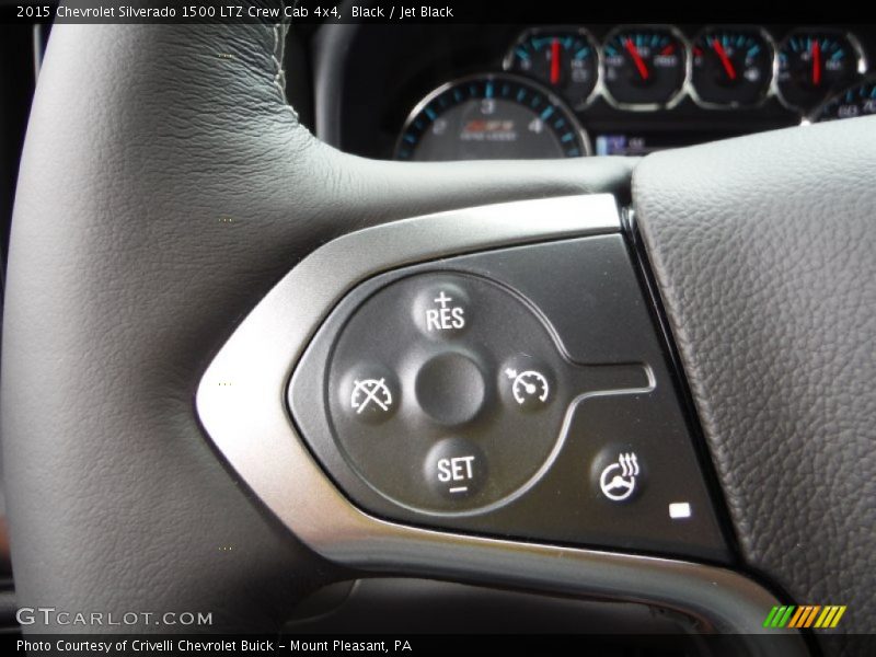 Controls of 2015 Silverado 1500 LTZ Crew Cab 4x4