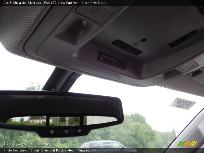 Black / Jet Black 2015 Chevrolet Silverado 1500 LTZ Crew Cab 4x4