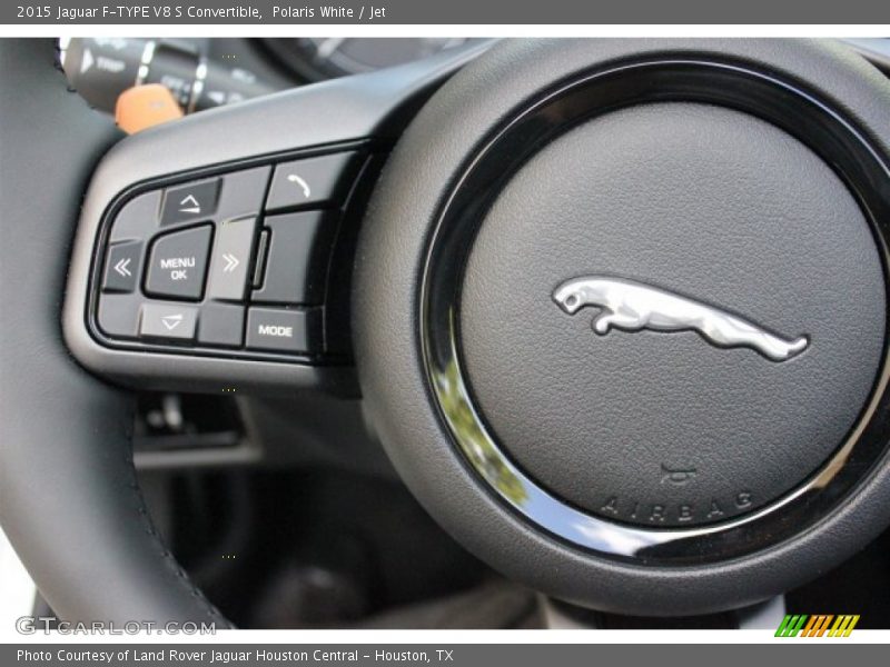 Controls of 2015 F-TYPE V8 S Convertible