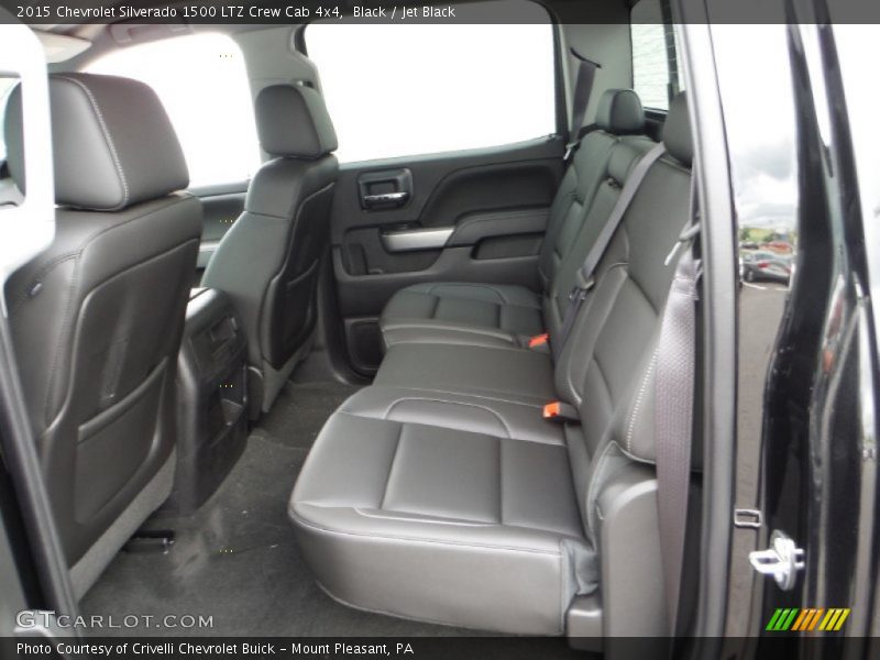 Rear Seat of 2015 Silverado 1500 LTZ Crew Cab 4x4