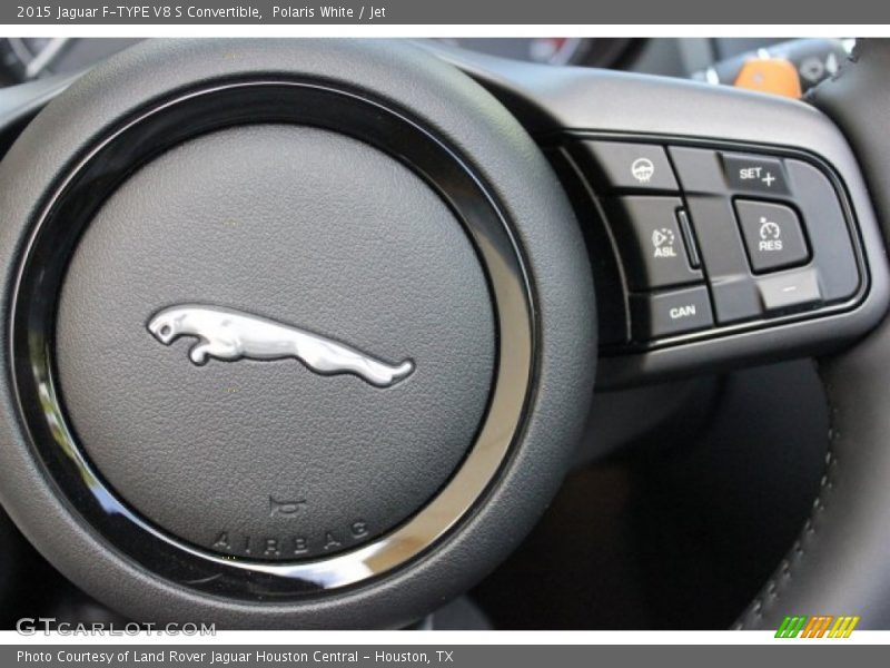 Controls of 2015 F-TYPE V8 S Convertible