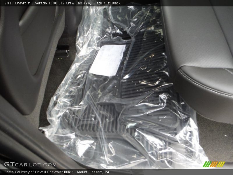 Black / Jet Black 2015 Chevrolet Silverado 1500 LTZ Crew Cab 4x4