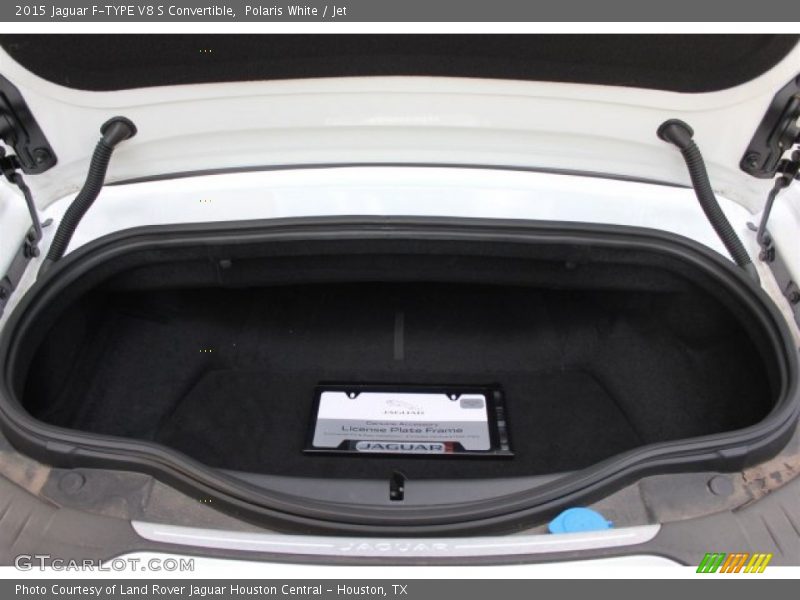  2015 F-TYPE V8 S Convertible Trunk