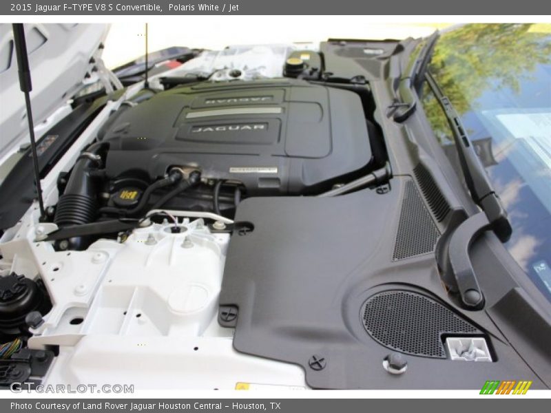  2015 F-TYPE V8 S Convertible Engine - 5.0 Liter DI Supercharged DOHC 32-Valve VVT V8