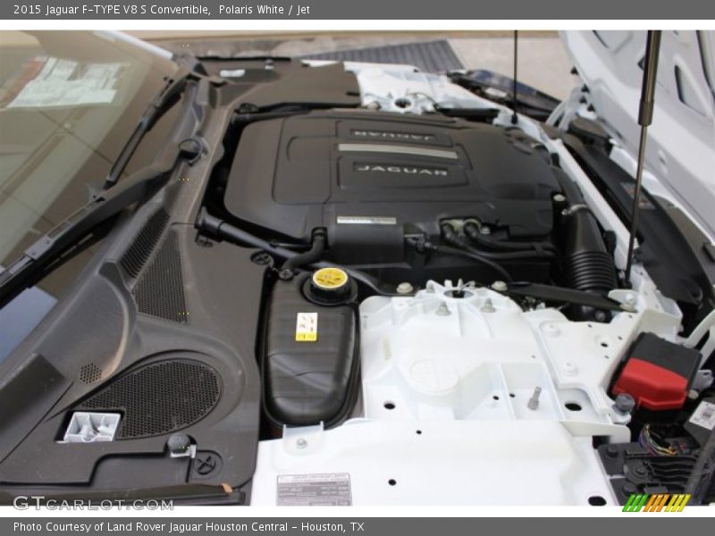  2015 F-TYPE V8 S Convertible Engine - 5.0 Liter DI Supercharged DOHC 32-Valve VVT V8