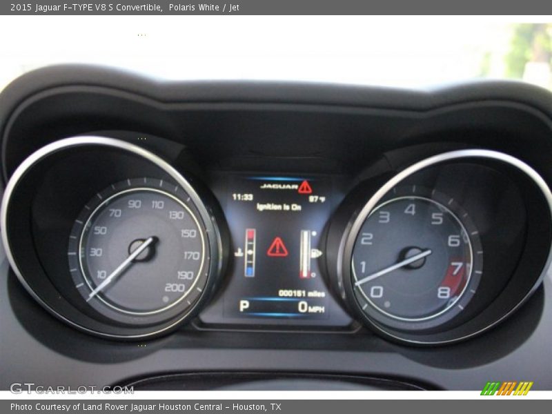  2015 F-TYPE V8 S Convertible V8 S Convertible Gauges