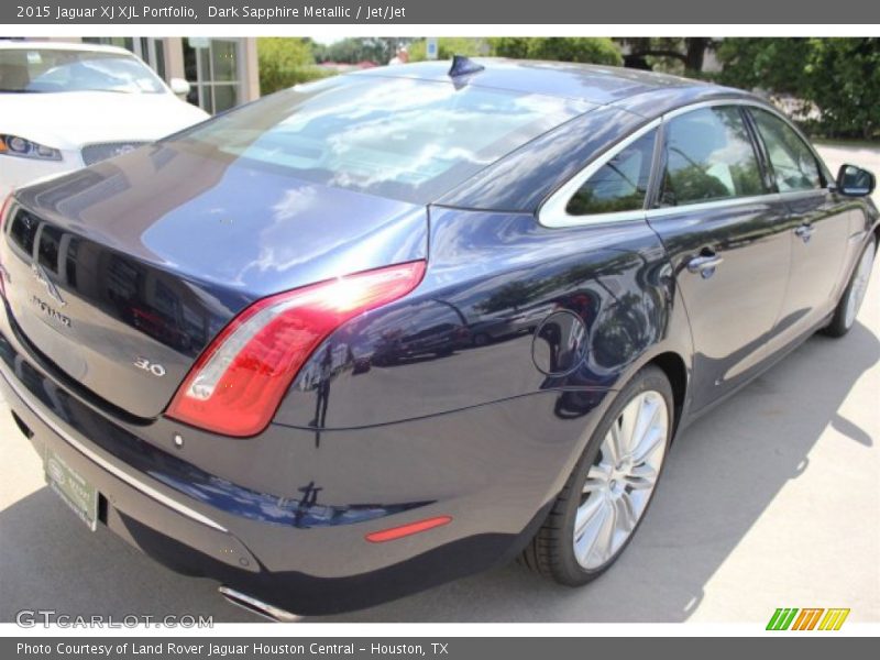 Dark Sapphire Metallic / Jet/Jet 2015 Jaguar XJ XJL Portfolio