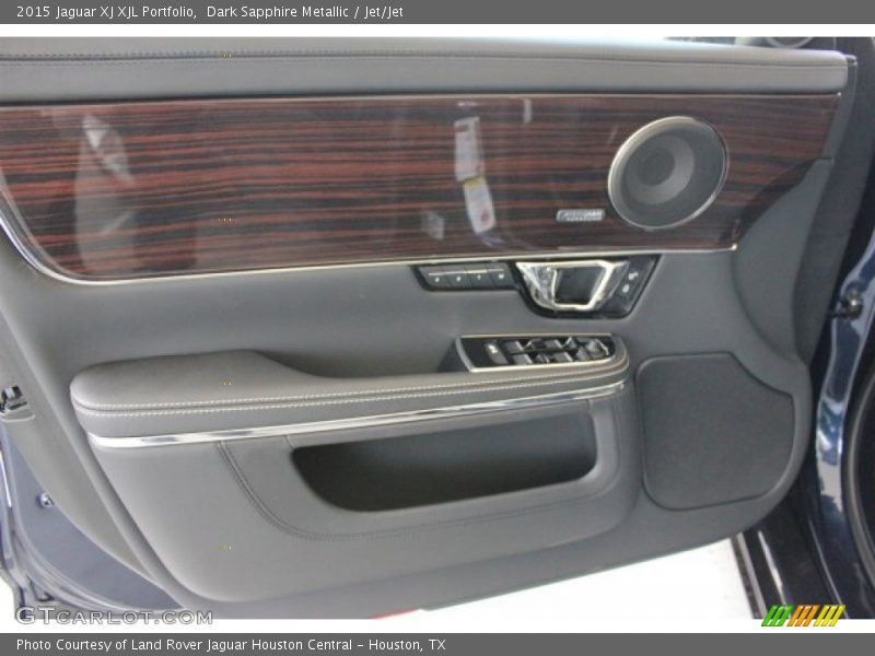 Dark Sapphire Metallic / Jet/Jet 2015 Jaguar XJ XJL Portfolio