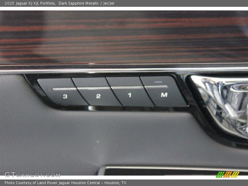 Dark Sapphire Metallic / Jet/Jet 2015 Jaguar XJ XJL Portfolio