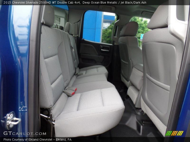 Deep Ocean Blue Metallic / Jet Black/Dark Ash 2015 Chevrolet Silverado 2500HD WT Double Cab 4x4