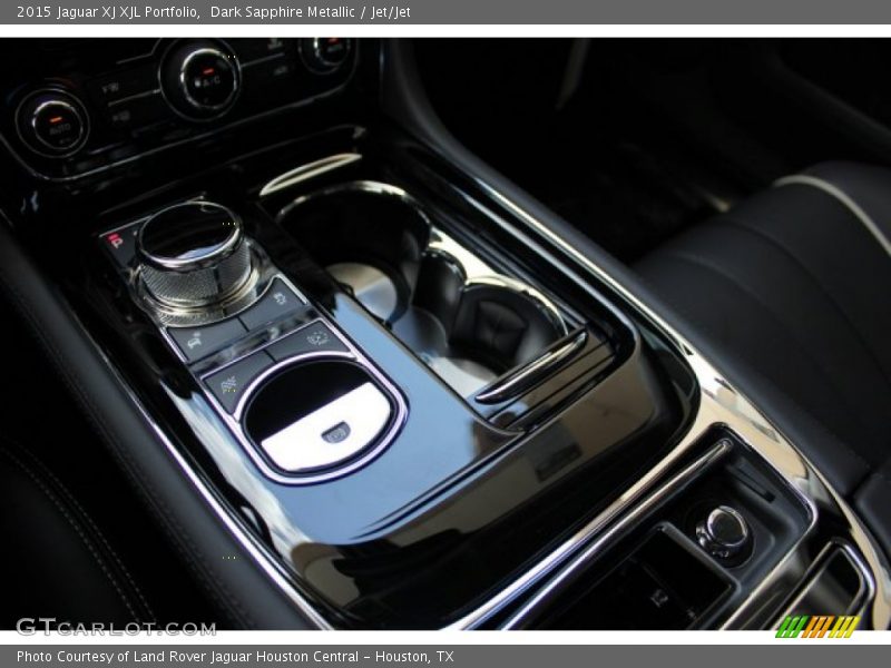 Dark Sapphire Metallic / Jet/Jet 2015 Jaguar XJ XJL Portfolio