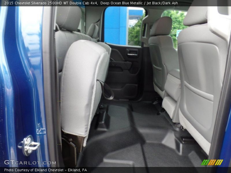 Deep Ocean Blue Metallic / Jet Black/Dark Ash 2015 Chevrolet Silverado 2500HD WT Double Cab 4x4