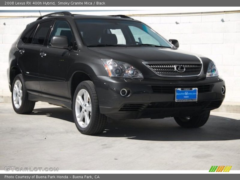 Smoky Granite Mica / Black 2008 Lexus RX 400h Hybrid