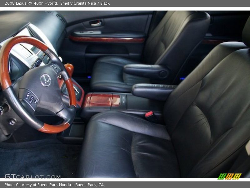 Smoky Granite Mica / Black 2008 Lexus RX 400h Hybrid