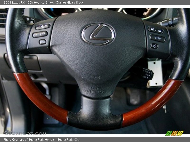 Smoky Granite Mica / Black 2008 Lexus RX 400h Hybrid