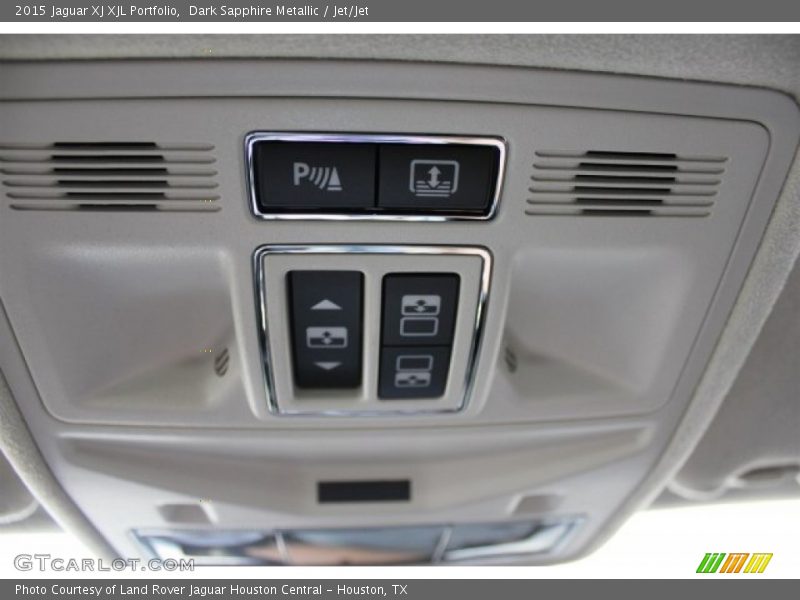 Dark Sapphire Metallic / Jet/Jet 2015 Jaguar XJ XJL Portfolio